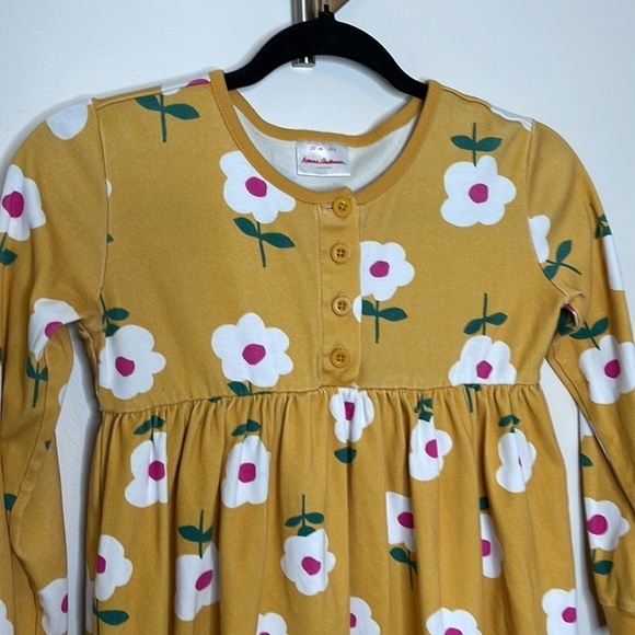 Hanna Andersson Girl’s Yellow Floral Dress - Picture 2 of 6